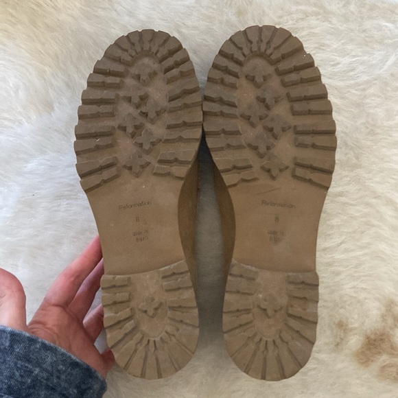 Reformation Agathea chunky loafers size 8 - Picture 4 of 4